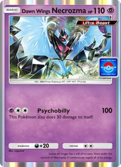 Dawn Wings Necrozma